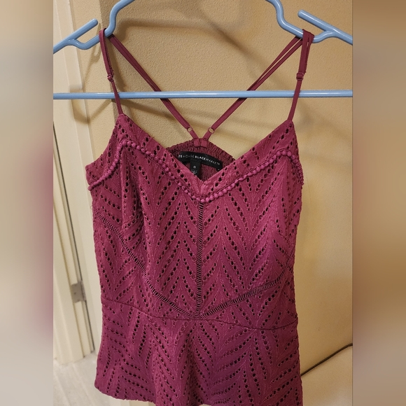 Eyelet pink cami top whbm - Picture 2 of 3